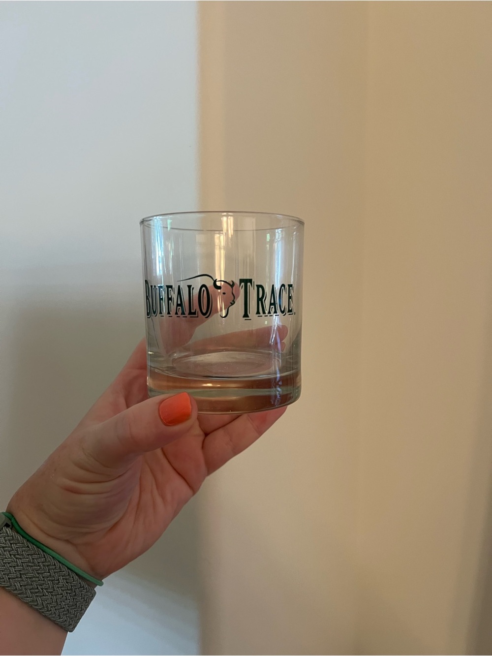 NWOT Buffalo Trace bourbon rocks glass